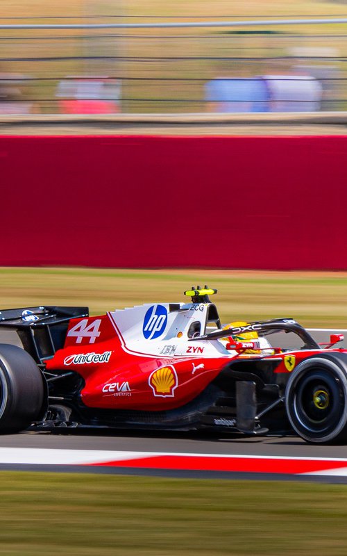 Hamilton 44 – Speed at Silverstone by Graham Pengelly