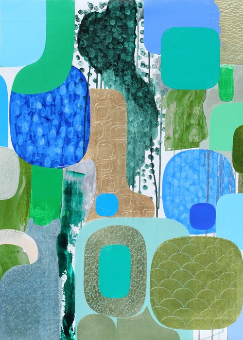 Blue - Green Dreams by Martina Boycheva