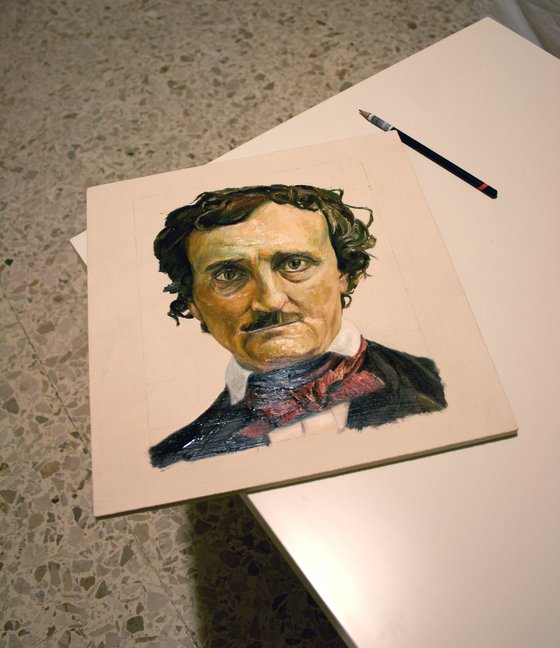Head of E.A.Poe - Faces