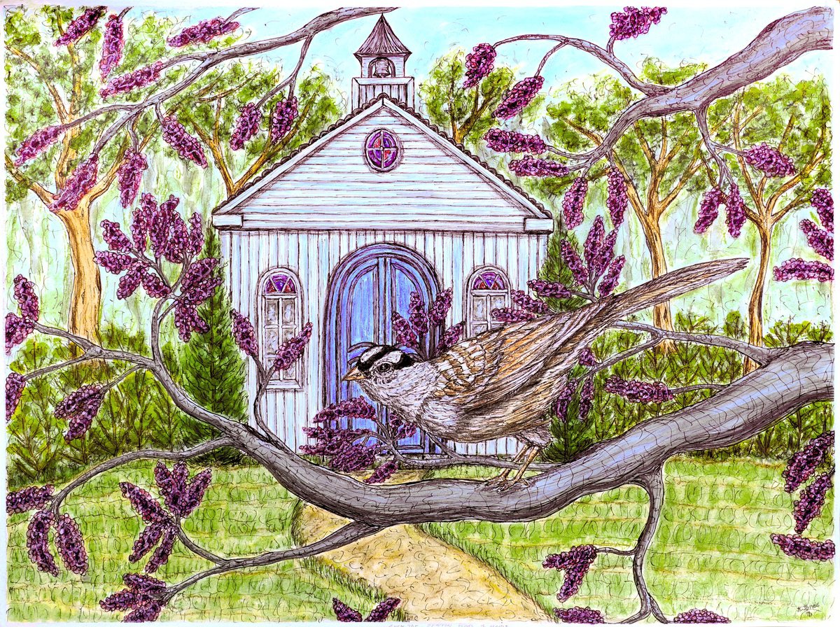 Even The Sparrow Finds A Home by Kim Jones Miller