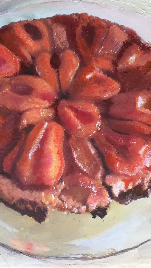 The Delicious Cake of Pears and Caramel by Andrew  Reid Wildman