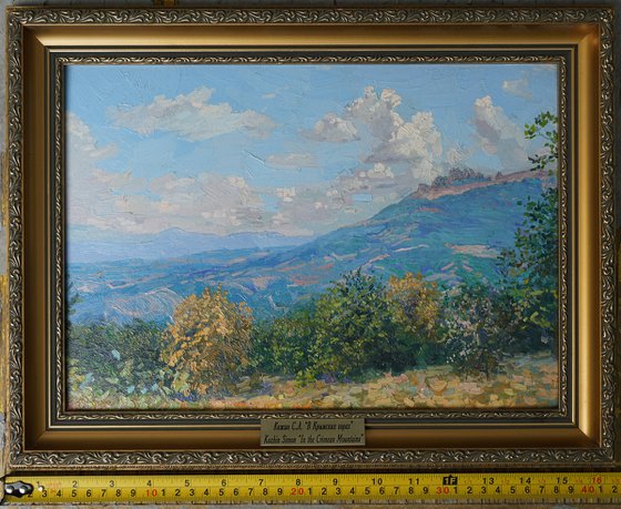 In the Crimean mountains