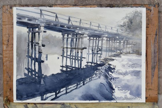 Bridge over troubled water....