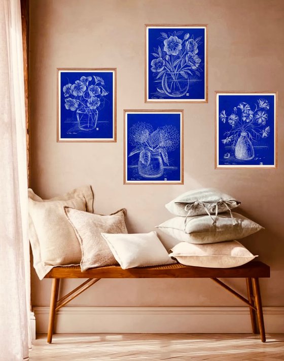 THE BLUE DRAWINGS