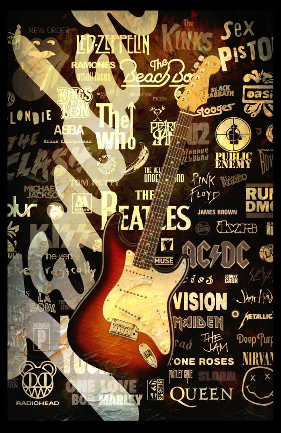 Stratocaster | 20 X 30 cm | Unique Digital Artwork printed on Photo Paper | 2013 | Simone Morana Cyla | Published |