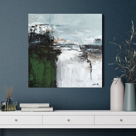 Small Square Blue-Emerald Tide Passage