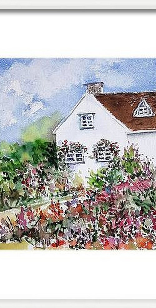 English Countryside cottage 1 by Asha Shenoy
