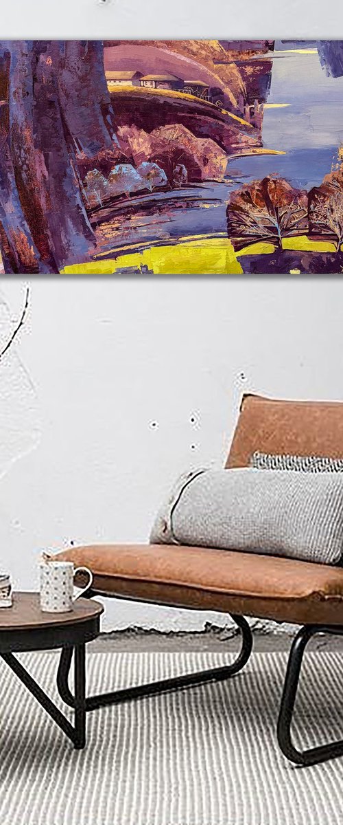 Through the Fields II by Natalia Yampolskaia