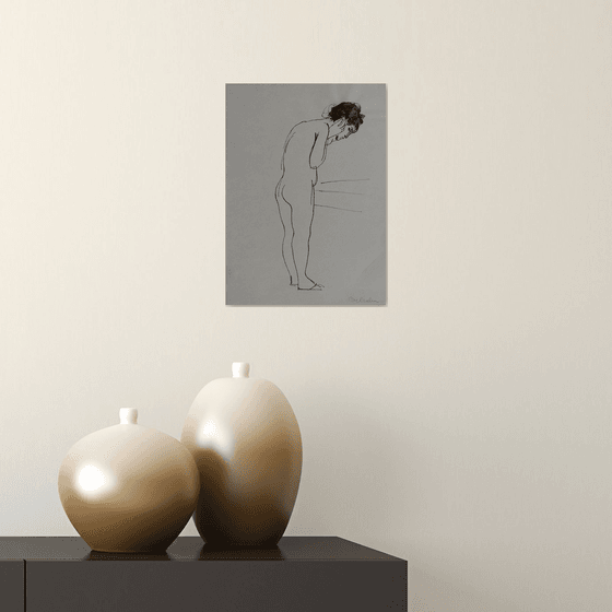 The Nude Drawing 8, 21x29 cm