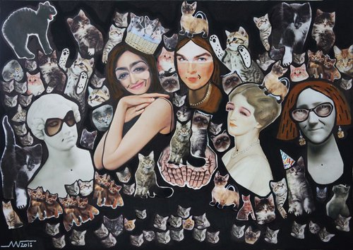 Cat lovers by Marina Gorkaeva