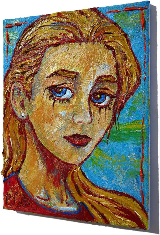 Original Oil Painting Portrait