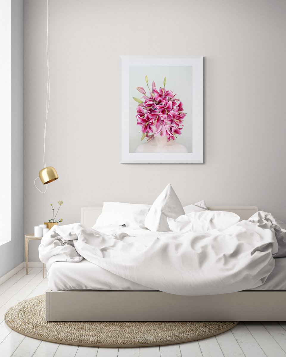 Expressive Portrait Photograph By Ziesook You, 20 X 27", Scent Of Broq-Pa 12052020, Original Artwork