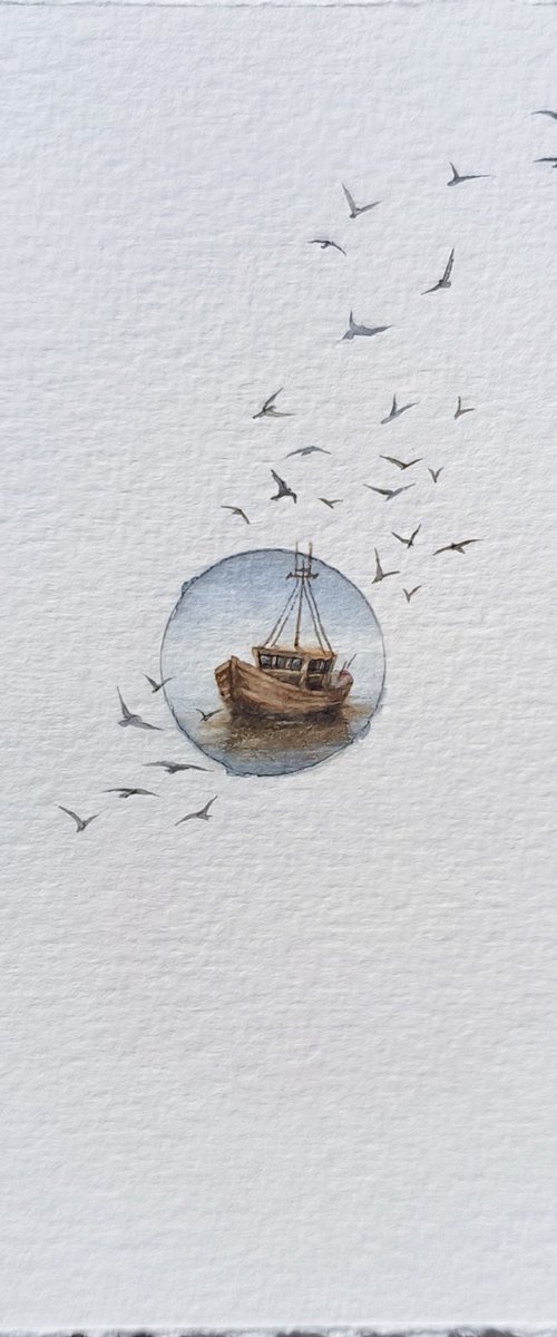The old man and the sea by Anna Åström
