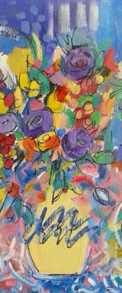 Abstract Floral VIII - SALE! by Jan Rippingham