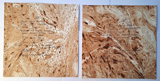 Set of 2 «Lace Dreamscape»