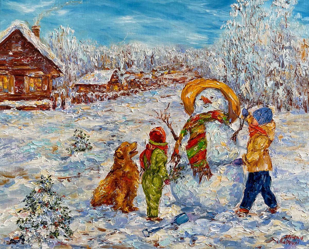 Bonhomme de neige by Diana Malivani