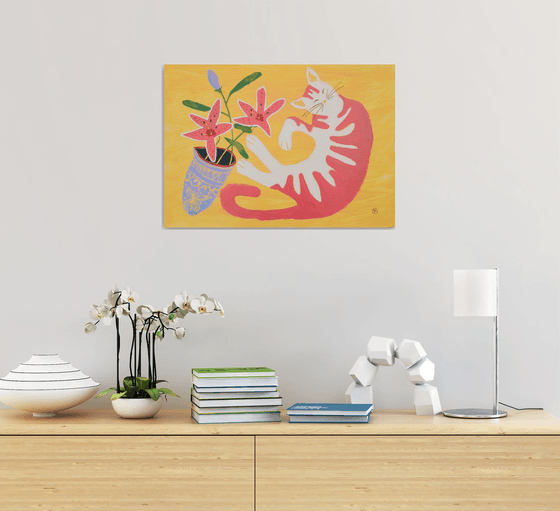 Lilies for my cat