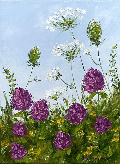 Summer meadow by Olga Kurbanova