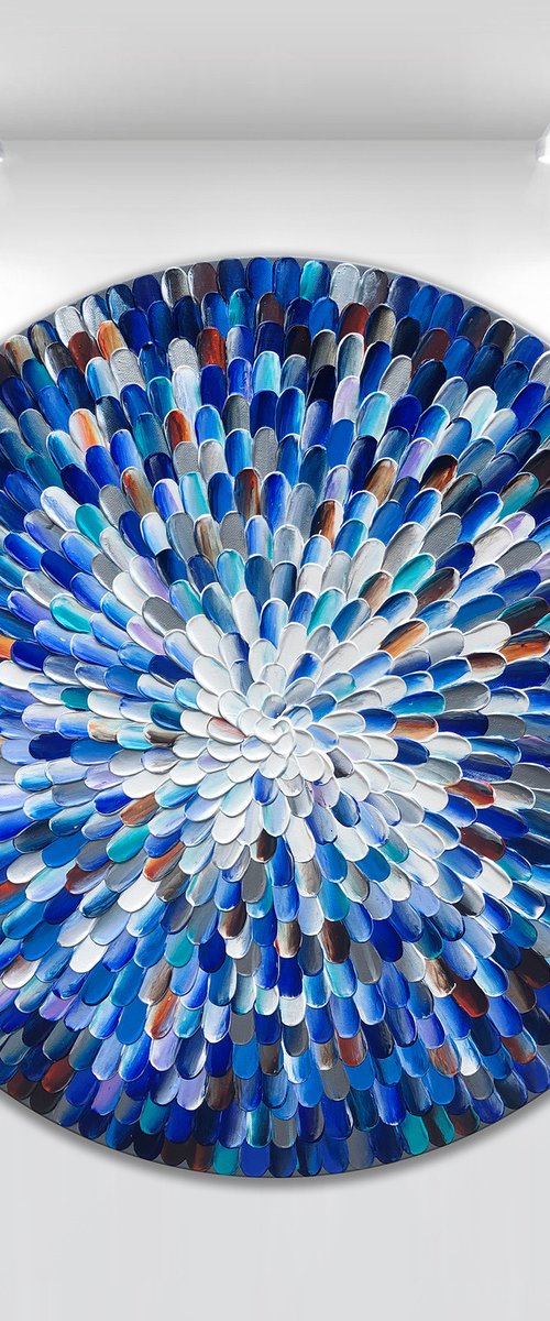 'Nix orbis V' - 24x24” by Tatiana Georgieva