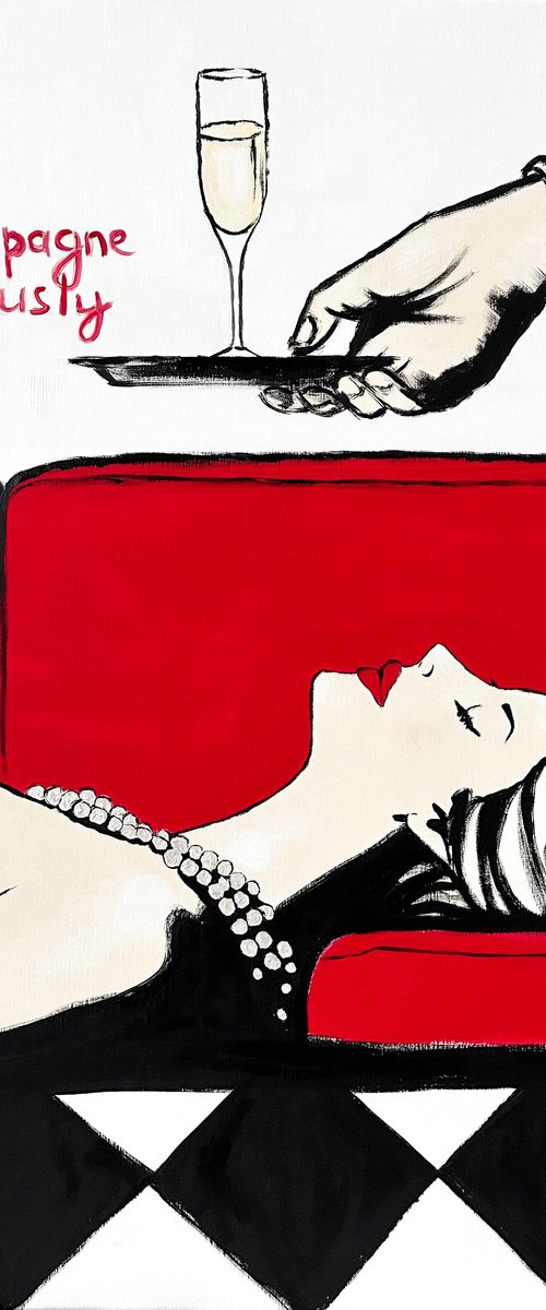Blood - Champagne Level by Kristina Mallen