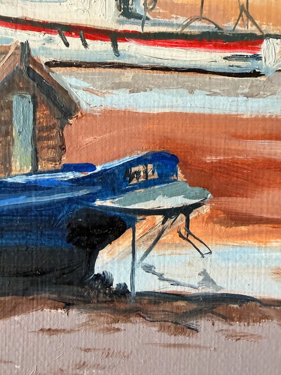 Old Houseboat Blakeney