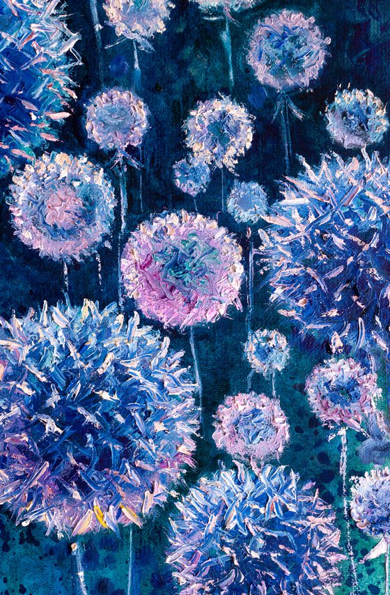 Blue flowers