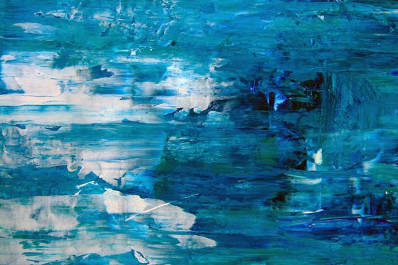 TRUE BLUENESS #abstract art#