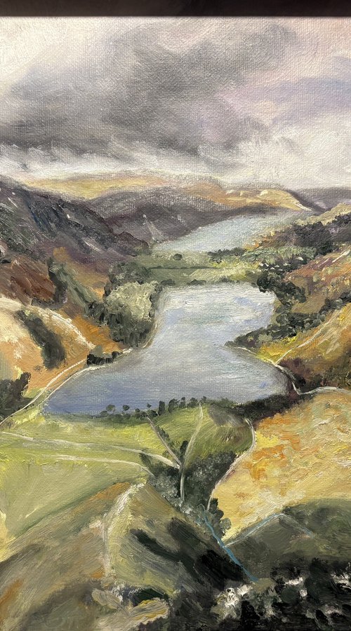 Fleetwith Pike Cumbria Oil Painting 40x30cm by Abigail Wilson