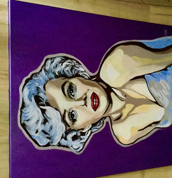 Marilyn Monroe. 50% OFF SALE. Goddess of Hollywood. Movie star. MODERN URBAN ART OFFICE ART DECOR HOME DECOR GIFT IDEA