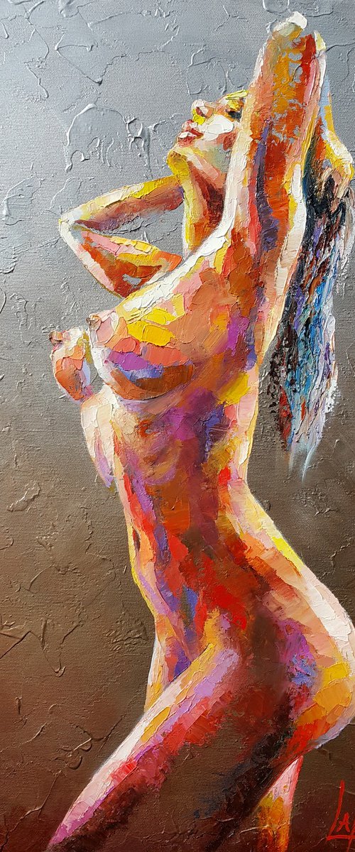 Nude woman by Viktoria Lapteva