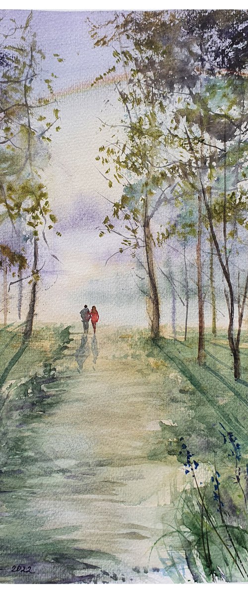 Walking Together by Yulia Schuster