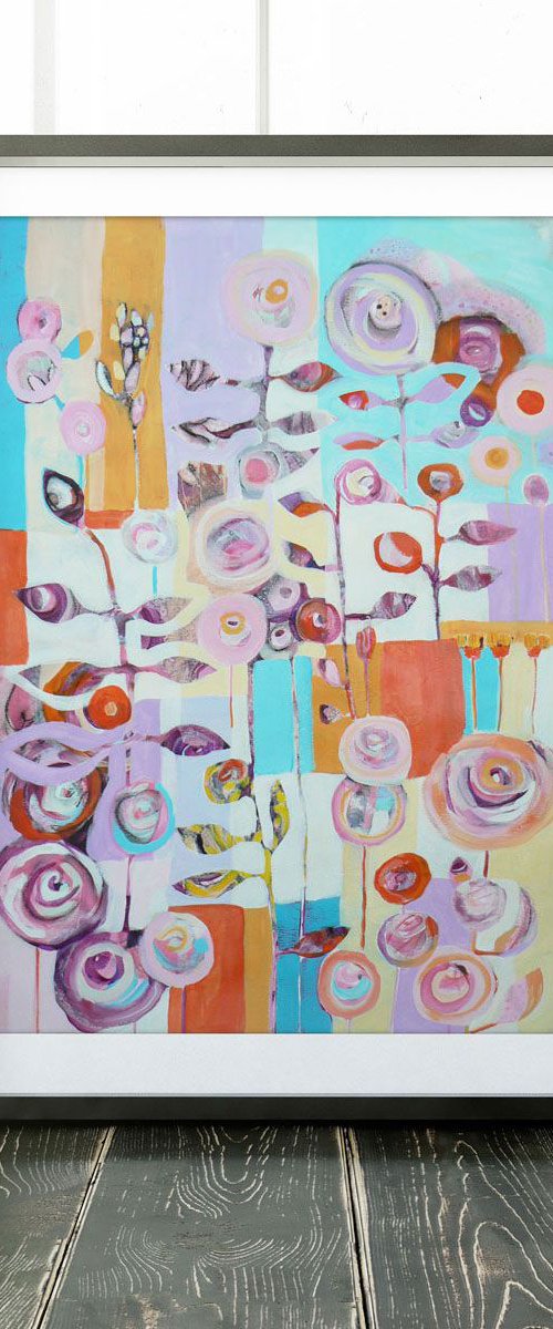 Patchwork garden by Carolynne Coulson