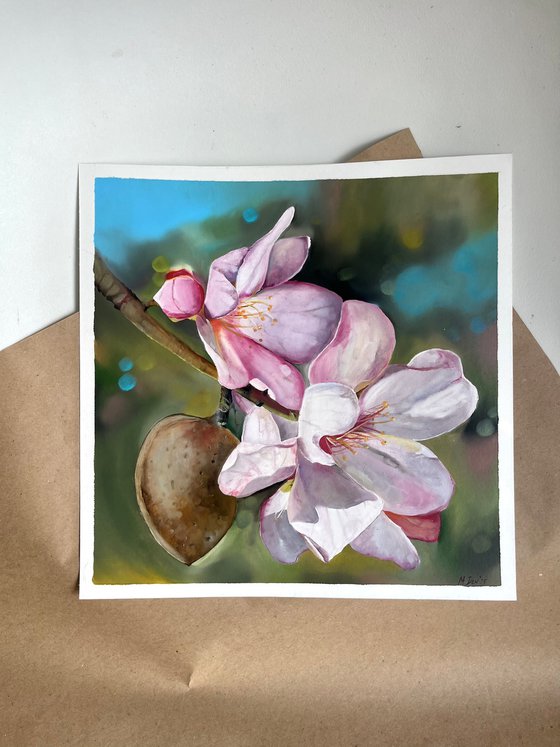 Almond blossom 30x30 cm
