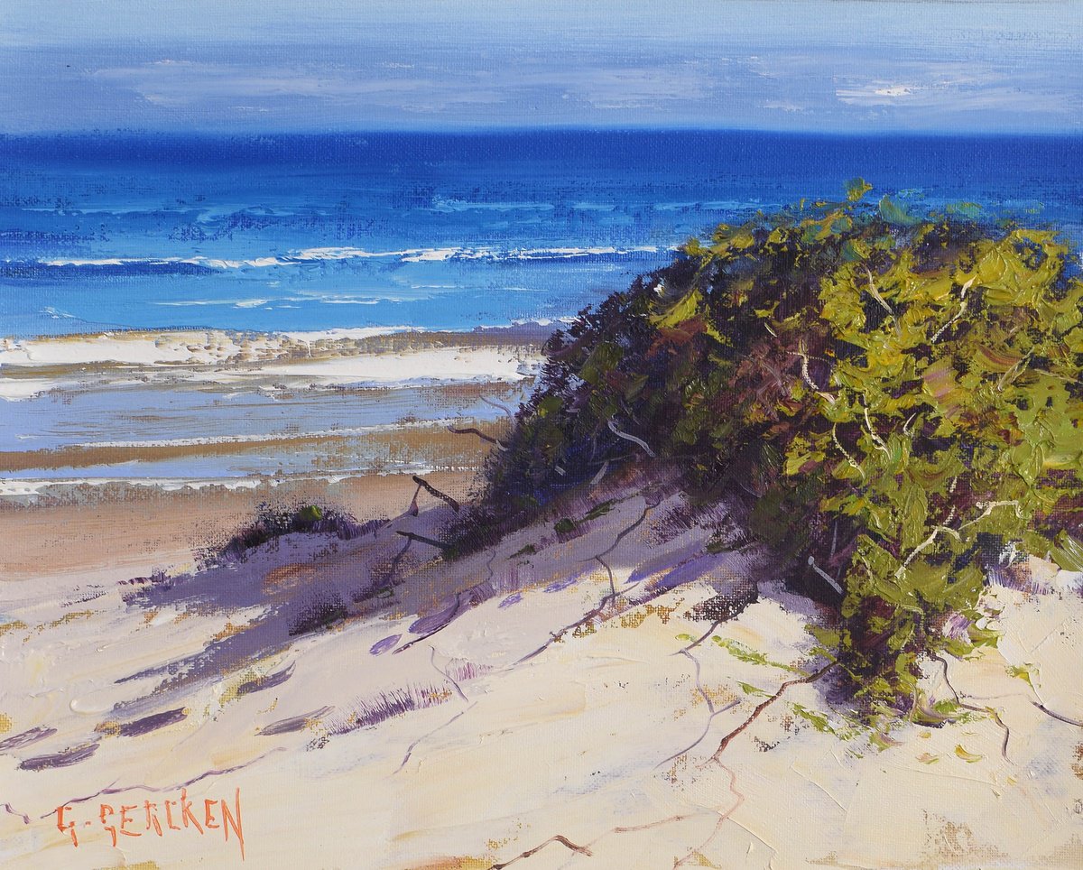 Light across the dunes by Graham Gercken