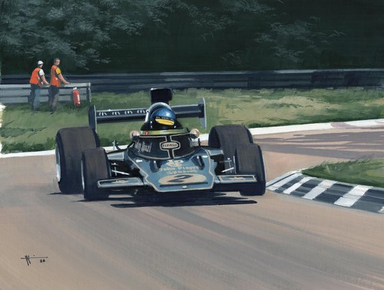 Ronnie Peterson, Monza 1974