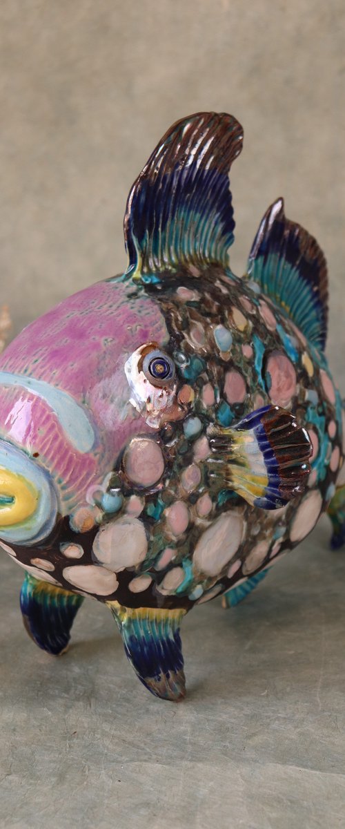 Magic Reef Fish by Elya Yalonetski