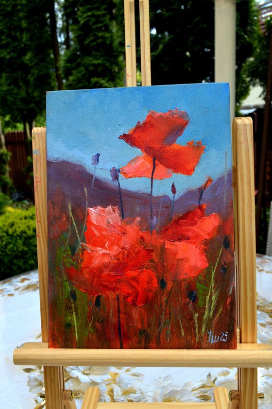 Coral Poppies 30Х21