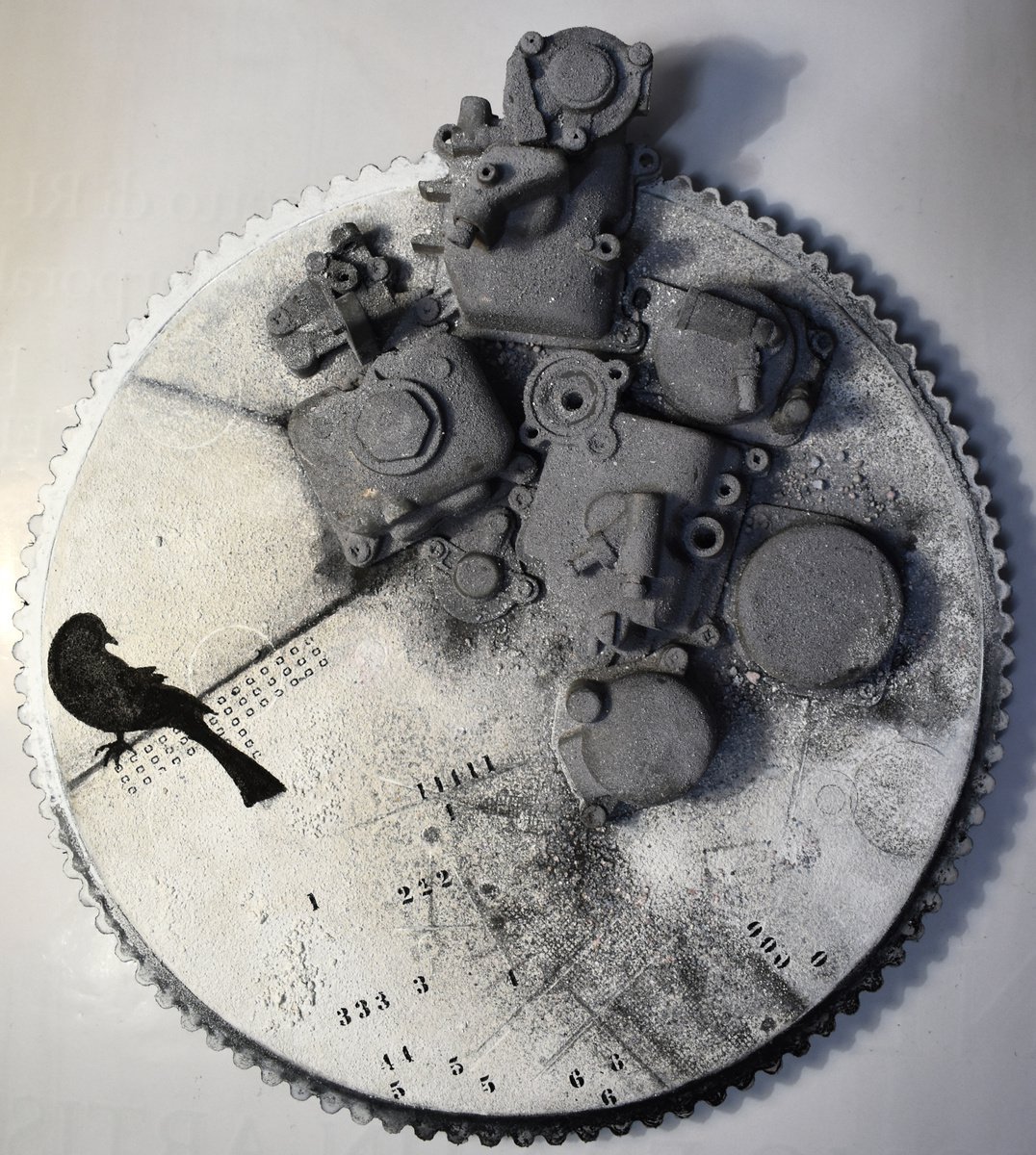 Expressive Sculpture , Il Nido N.2 By Milena Nicosia, 12 X 13, Artwork For Sale On Artfinder
