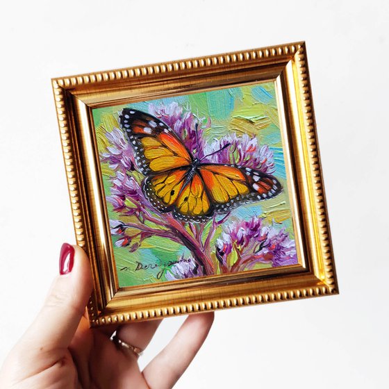 Monarch Butterfly painting