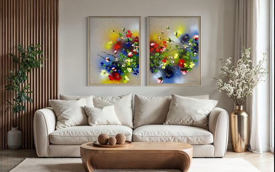 Light Field - Diptych