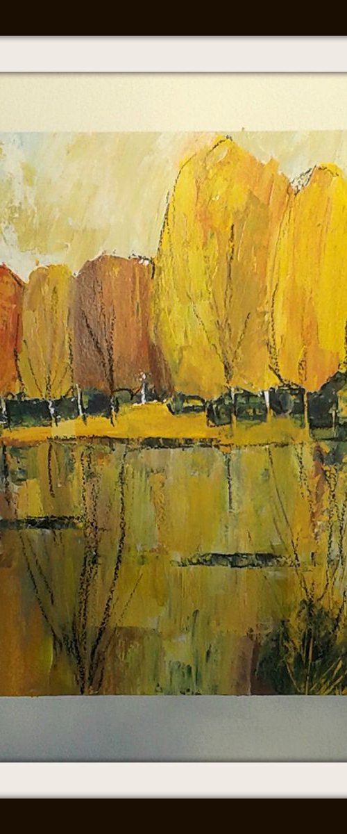 Autumnal Trees 4 by Jan Rippingham