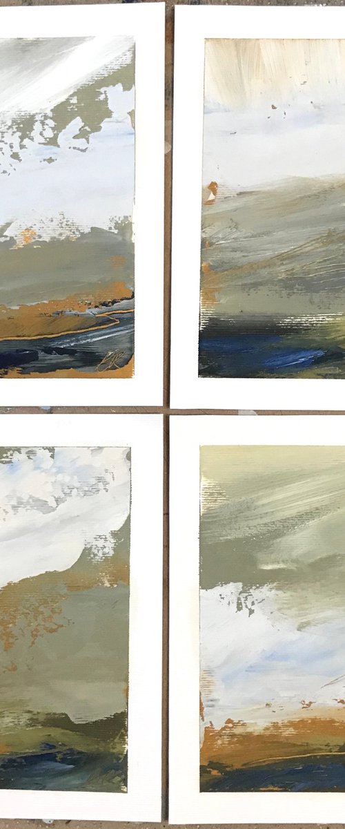 Abstract Landscape Series 2 by Belinda Reynell