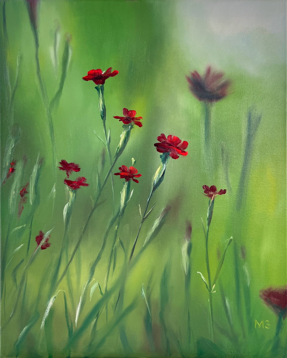 Summer Silence, 40 x 50, oil on canvas by Marina Zotova