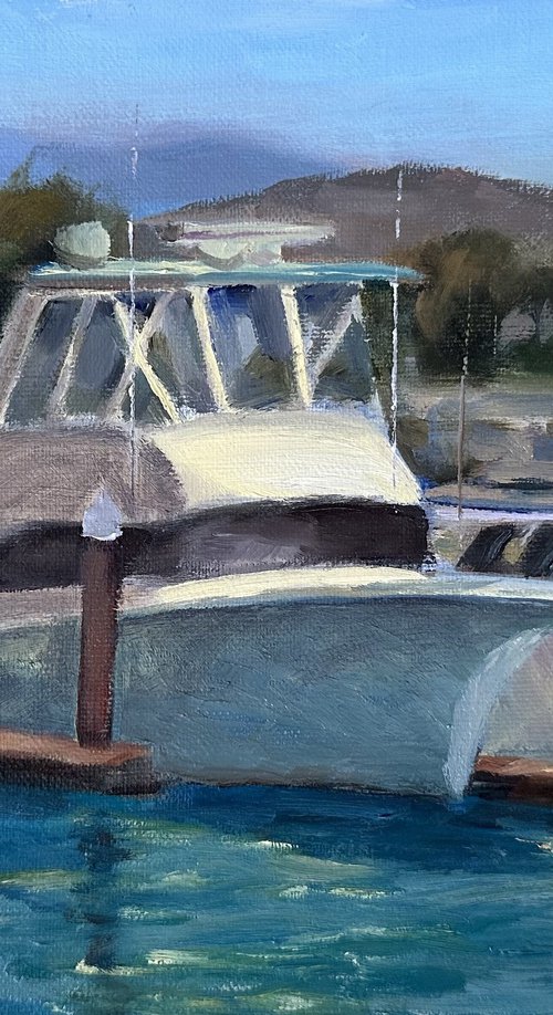 Resting by the Dock by Grace Diehl