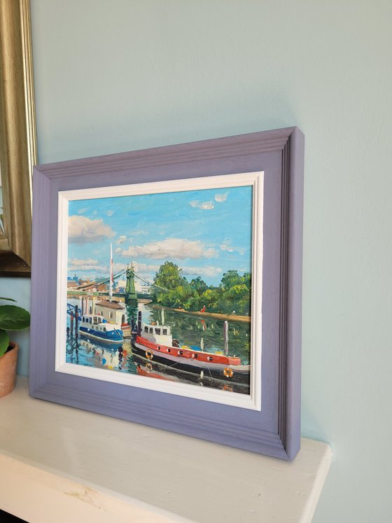 Hammersmith bridge London