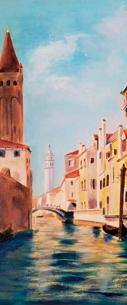 Serenade of Venetian Light by Liubov Samoilova