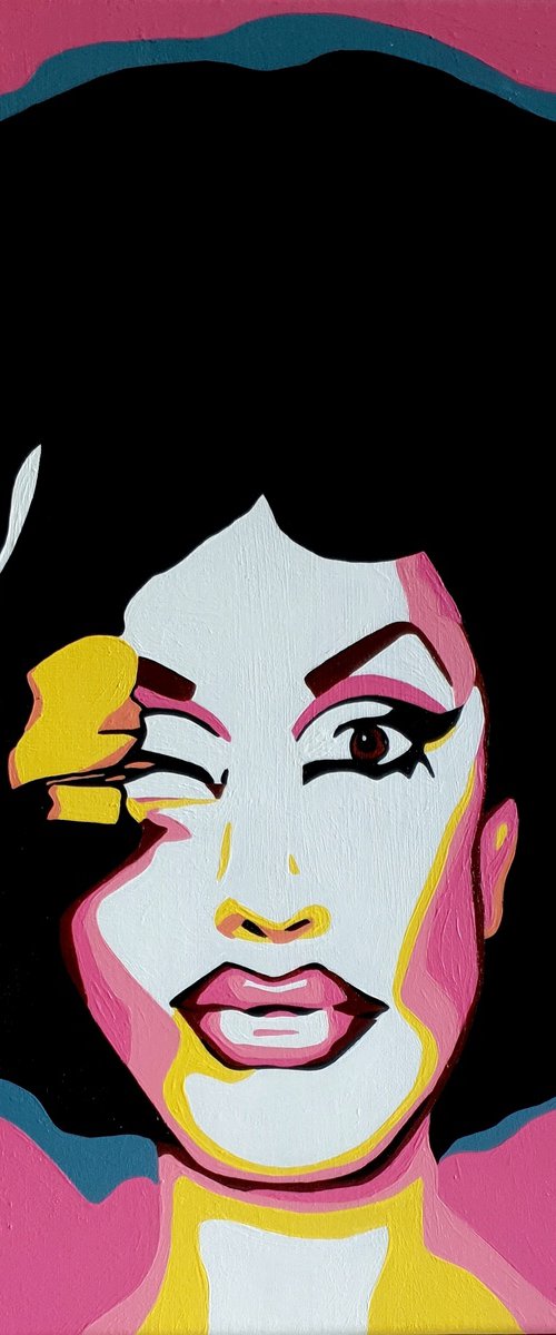 Drag queen portrait : Jackie Beat by Arty Jesse