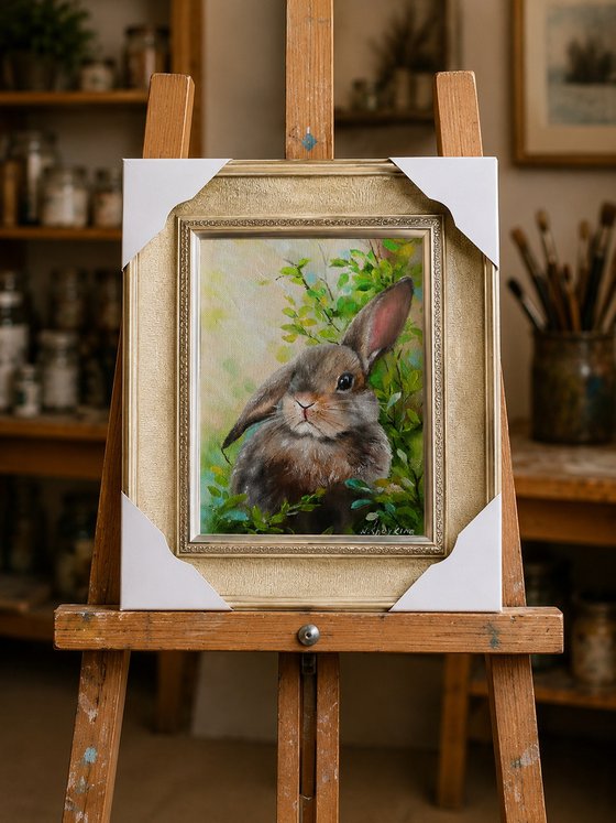 Rabbit Portrait