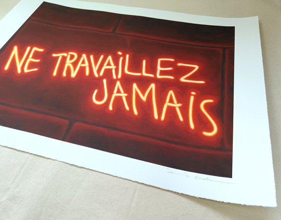 Neon Graffiti (For Guy Debord And The Situationist International)