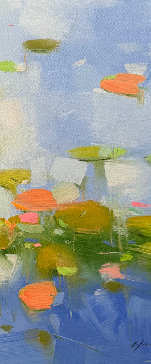 Lilies Pond by Vahe Yeremyan